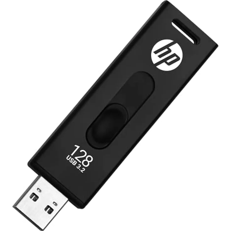 HP x911w USB SSD 3.2 Flash-Laufwerk 128GB, 500MB/s Lesegeschwindigkeit, 450MB/s Schreibgeschwindigkeit, Push-und Pull-Design – Bild 4