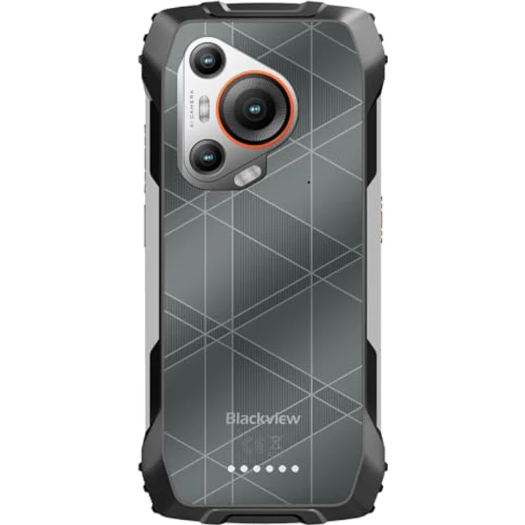 Blackview BL7000 Outdoor Smartphone, 6,78 Zoll FHD+ 120Hz, 8GB RAM, 256GB Speicher, 7500mAh Akku, IP68/IP69K, 50MP Kamera, 5G Dual SIM (Orange) – Bild 5