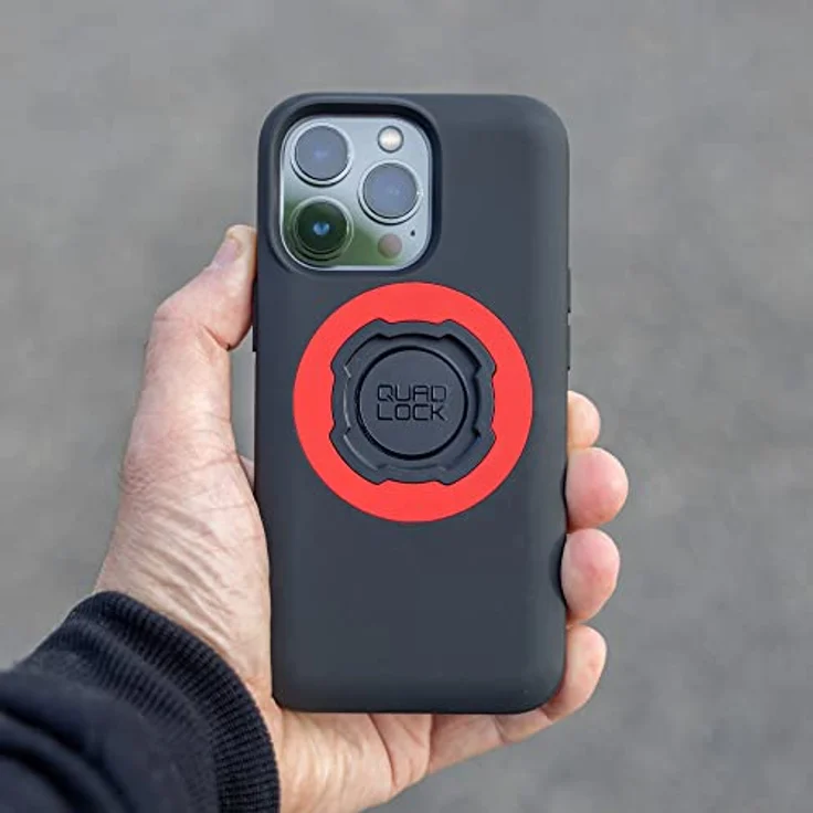 QUAD LOCK MAG Hülle für iPhone 17 Pro Max, stoßfestes TPU-Material, schwarzer MAG-Ring, flach und dünn, kompatibel mit Quad Lock Halterungen – Bild 6