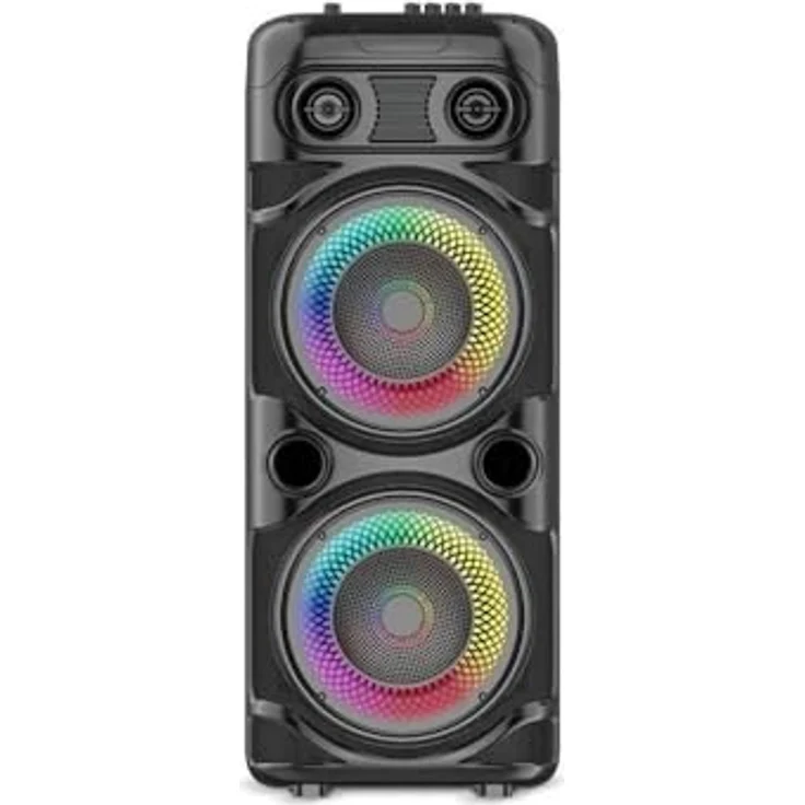 Inovalley KA123-XXL Tragbarer Bluetooth Lautsprecher, 900 W, Akku-Betrieb, wasserfest, Schwarz – Bild 6