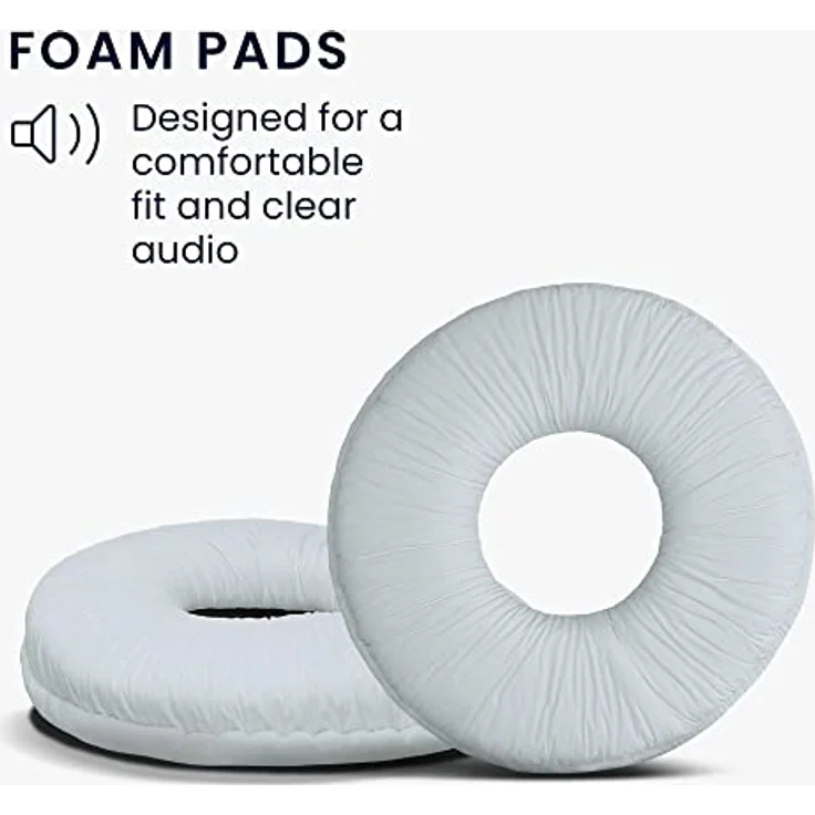 kwmobile 2x Ohr Polster für Sony MDR-ZX110 / MDR-ZX310 Ohrpolster - Kunstleder Polster für Over Ear Headphones – Bild 3