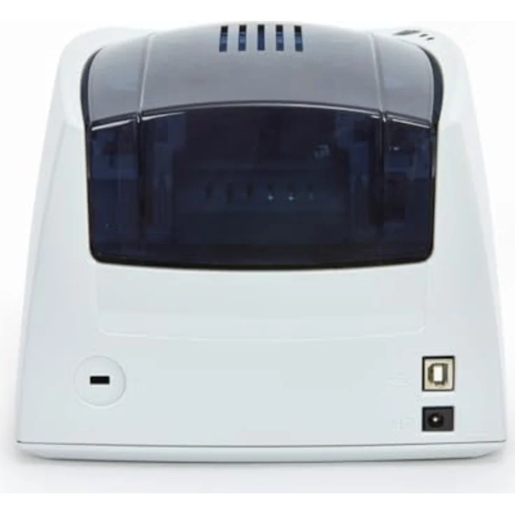 Evolis Edikio ACCESS Guest Solution, einseitiger USB Kartendrucker mit 12 Punkte/mm (300 dpi) und Thermotransfer-Technologie, inkl. Design-Software und 100 Karten – Bild 4