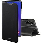 Hama Handytasche für Samsung Galaxy A54 5G „Slim Pro“ (Schutzhülle mit Geldbörse 2x Kartenfach, klappbare Samsung A54 Hülle mit Magnetverschluss und Standfunktion) schwarz