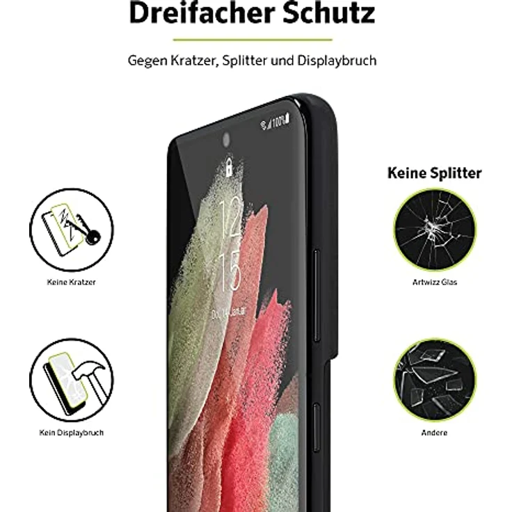 Artwizz CurvedDisplay für Huawei Mate 10 lite (Glass Protection) – Bild 2