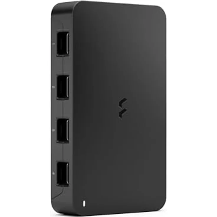 Fractal Design Adjust Pro Hub, USB-Hub mit 4 ARGB-Ausgängen, webbasiertem Konfigurationstool und benutzerdefinierbaren Lüfterkurven