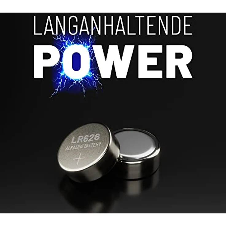 ABSINA AG4 LR66 Knopfzelle 100er Pack, 1,5V Alkaline Batterien, auslaufsicher und langlebig, ideal für Uhren, Spielzeug & mehr – Bild 4