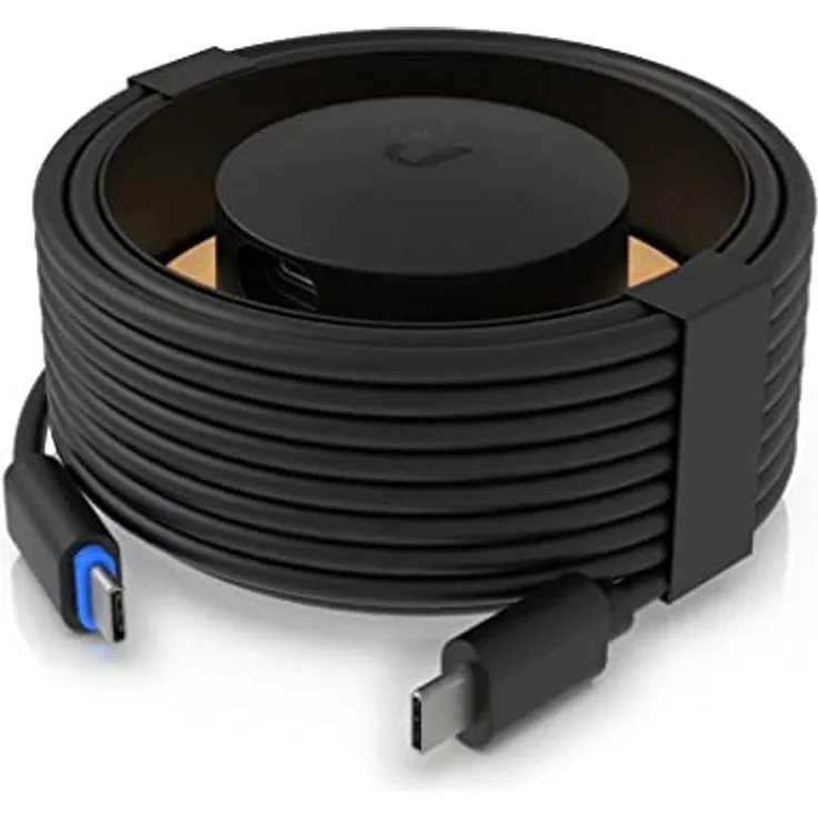 Ubiquiti UACC-ADAPTER-DBAC, Netzteil für UniFi Protect UVC-G4-PRO, 7 m USB-C Kabel, schwarz, 100-240 VAC