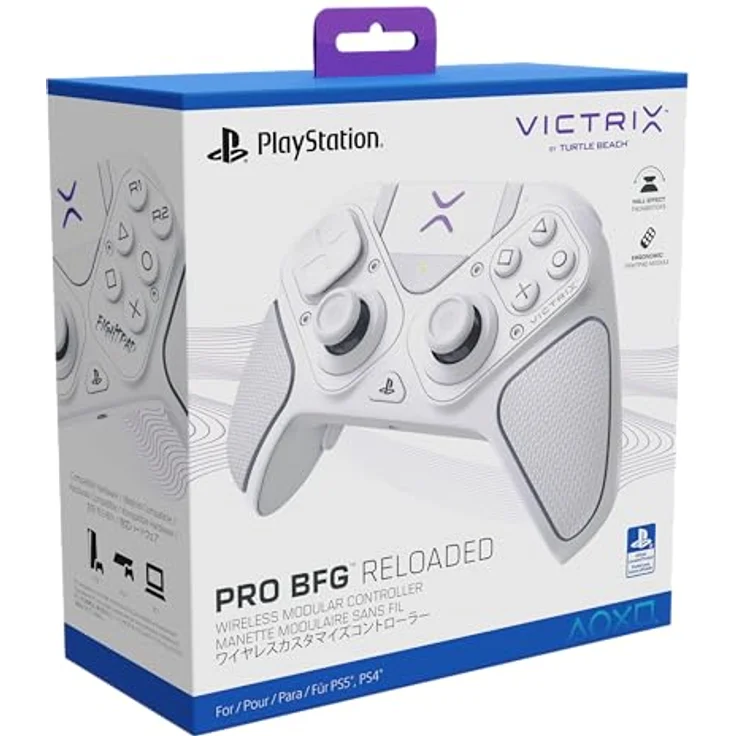 Turtle Beach Victrix Pro BFG Reloaded, Wireless Gaming Controller mit anpassbaren Modulen und 11 Komponenten, Weiss – Bild 13
