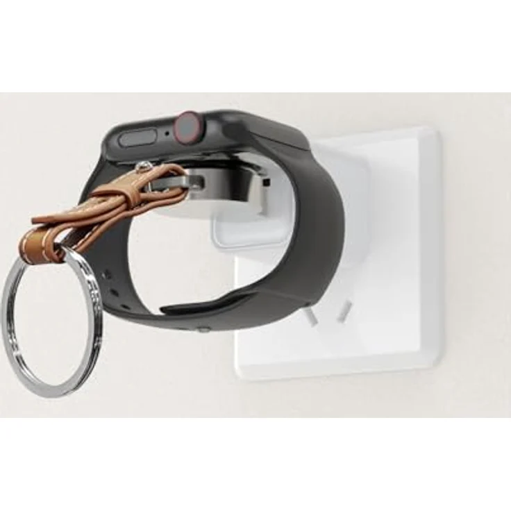 4Smarts Wireless Charger für Apple Watch, silber, kabelloses Ladegerät – Bild 5