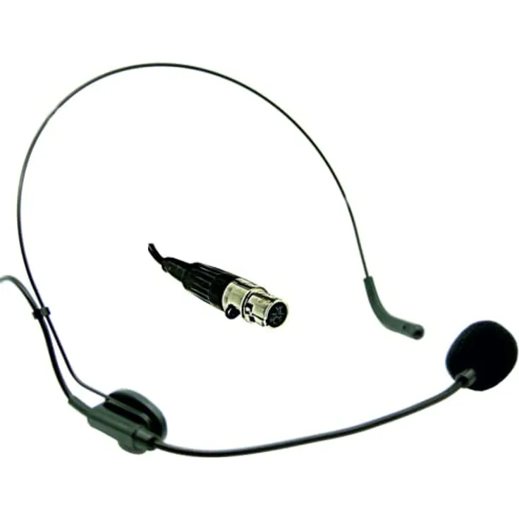 Audibax Microfono de Diadema Mini XLR para Petaca