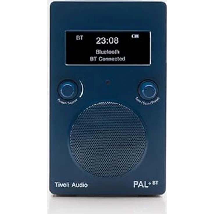 Tivoli Audio PAL+ BT (Gen 3), Tragbares FM-Radio mit Bluetooth 5.0, DAB/DAB+/DMB/UKW-Tuner, USB-C, Blau – Bild 1