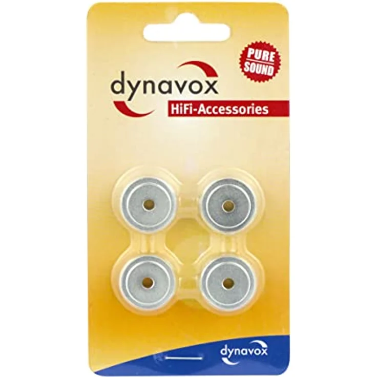 DynaVox 207271 Aluminium Gerätefüsse mini 4er-Set silber – Bild 6
