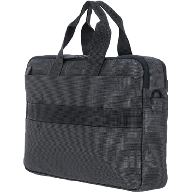 Mandarina Duck District Aktentasche 38.5 cm, Laptopfach, strapazierfähiges Polyester, grau, für Herren – Bild 4