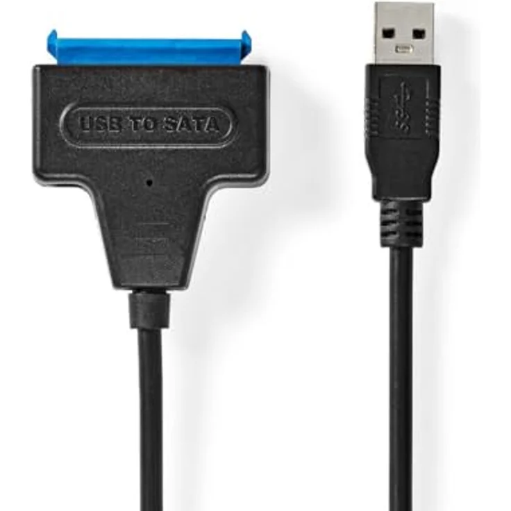 NEDIS Festplatten-Adapter | USB 3.2 Gen1 | 2.5" SATA Adapter | Stromversorgung über USB, LED-Aktivitätsanzeige, bis zu 6 Gbit/s  – Bild 3