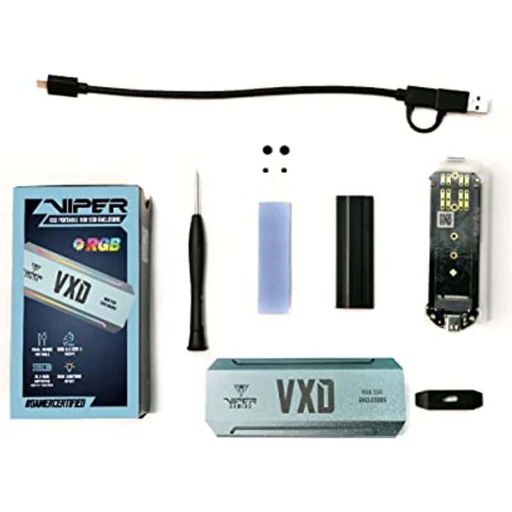 Patriot Memory Viper Gaming VXD M.2 PCIe RGB SSD Gehäuse – Bild 5