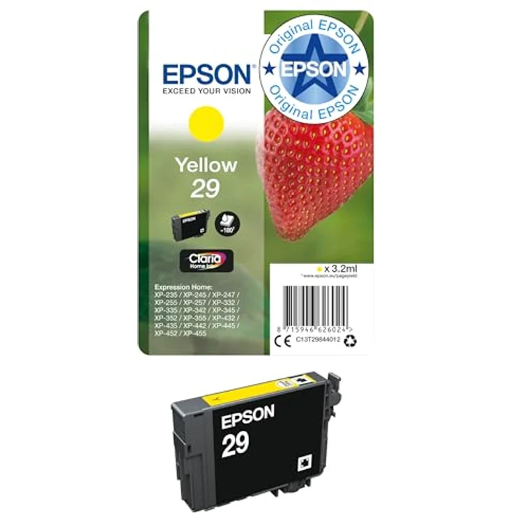 Epson C13T29844022 Gelb Original Tintenpatronen Pack of 1 – Bild 2