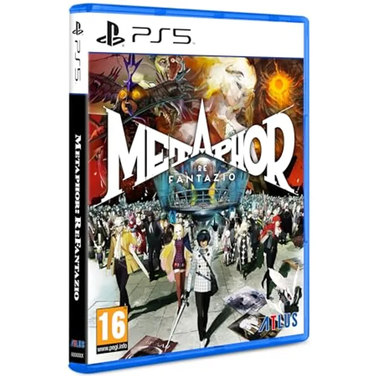 Atlus Metaphor: ReFantazio (Deutsche Verpackung) (PS5) - Rundenbasiertes Kampfsystem, immersive Welt und spannende Storyline