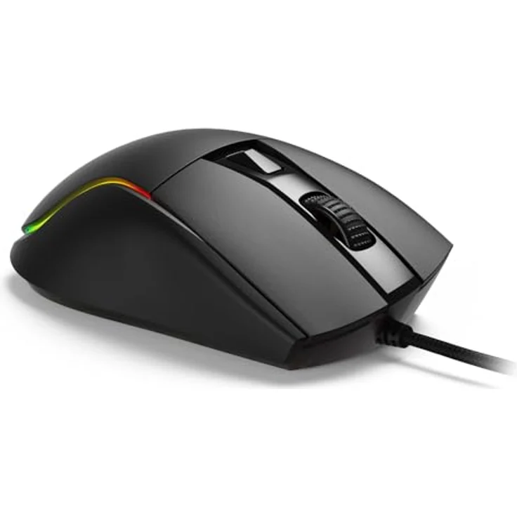 Sharkoon Skiller SGM35 Black, Optical Gaming Maus, RGB, PBT Button – Bild 5