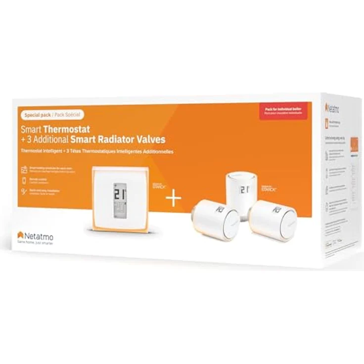 Netatmo Zentrale Thermostat + 3x Heizkörperthermostate Bundle – Bild 9