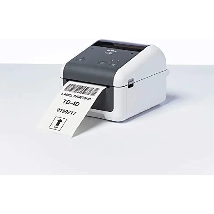 Brother TD-4210D Etikettendrucker, mit 203dpi und 127 mm/Sek. Druckgeschwindigkeit. 104 mm Druckbreite, USB- und Serielle Schnittstelle – Bild 4
