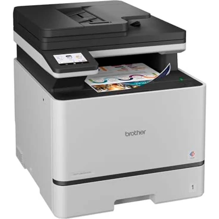 Brother DCP-L8630CDW, Multifunktionsdrucker 3-in-1, Farblaserdrucker A4, 31 S./Min, Duplex, WLAN, 3.000 Seiten Tonerkapazität