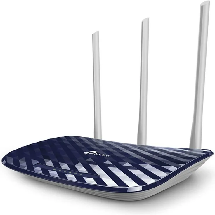 TP-Link Archer C20 V4, Mobiler Router mit WLAN ac, 733 Mbit/s, schwarz