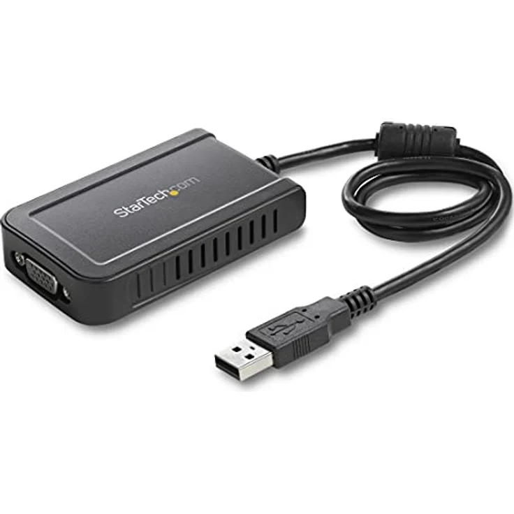 StarTech.com USB VGA Adapter, 1920x1200, Multi Display Adapter Kabel, Externe Monitor Grafikkarte, 1080p, USB 2.0 – Bild 2