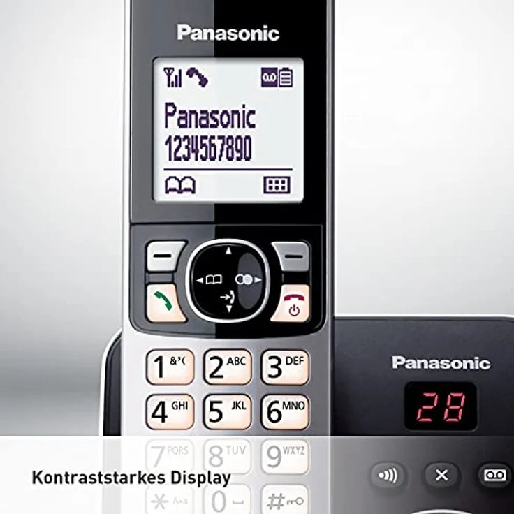 Panasonic KX-TG6861GB Schnurloses Telefon – Bild 4