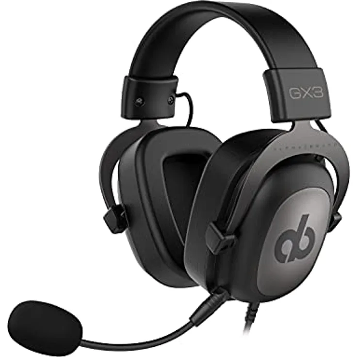 Veho Alpha Bravo GX-3 Pro Gaming-Headset für PS4/ PS5 / Xbox/PC | Kabelgebunden | Z-PRO Mikrofon | Schwarz