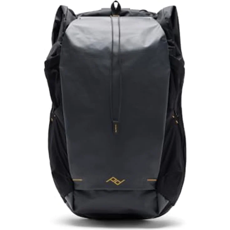 Peak Design Outdoor Backpack 45L, Fotorucksack für Outdoor-Abenteuer, schwarz mit Rolltop-System und robustem TerraShell™-Material – Bild 1