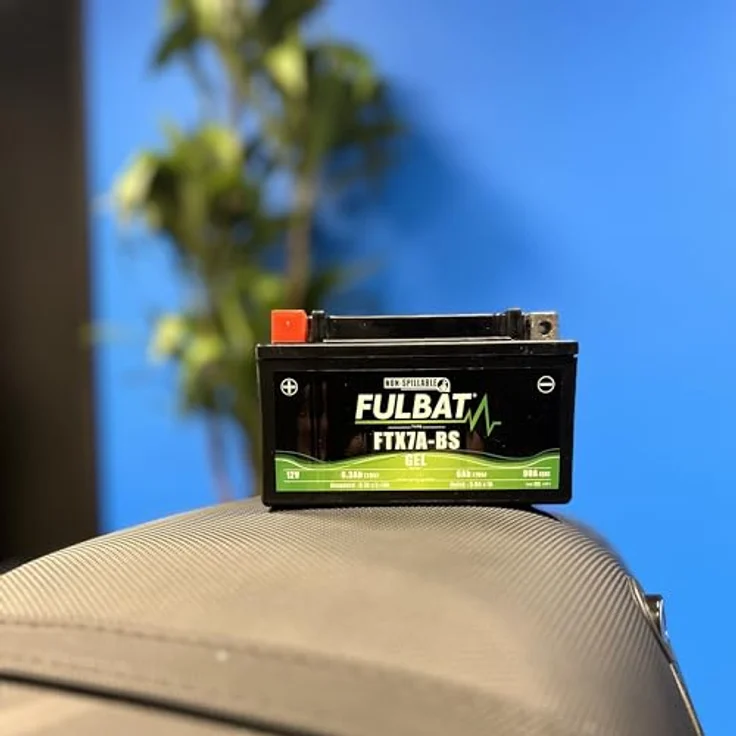 Fulbat FTX7A-BS GEL, wartungsfreie VRLA-Batterie mit langer Lebensdauer, wasserdicht und geeignet für kaltes Wetter – Bild 7