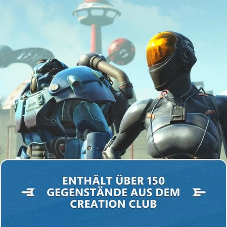 BETHESDA Fallout 4 Anniversary Edition - Open-World-RPG mit Basisspiel, 6 Erweiterungen und 150+ Creation Club Gegenständen, Downloadcode für Nintendo Switch 2 – Bild 4