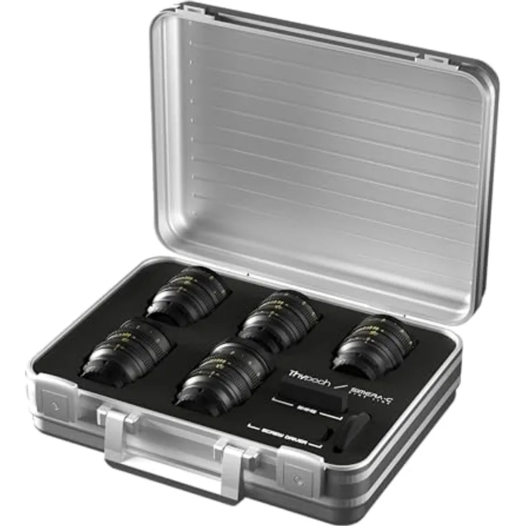 THYPOCH Thypoch Set mit 5 Linsen Simera-C 21/28/35/50/75 mm T1.5 (E Mount) Weitwinkel-Objektive