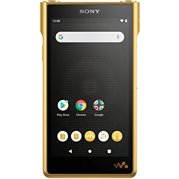 Sony NWWM1ZM2 digitaler Signature Series Walkman Musikplayer (High-Resolution Audio, Android 11, Touchscreen, Bluetooth, Wi-Fi), Gold – Bild 2