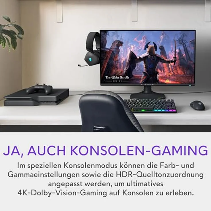 Dell Alienware AW2725QF – 27" 4K UHD Gaming-Monitor, 180Hz, IPS, gestochen scharf & flüssig für ultimatives Gameplay – Bild 10