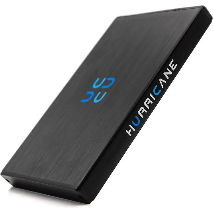HURRICANE GD25612 tragbare externe Festplatte 250GB 2,5" USB 3.0 HDD Speicher - Robust & Stoßfest - Für PC, Laptop, PS4, PS5, Xbox - Kompatibel mit Windows, Mac, Linux - Preisvergleich