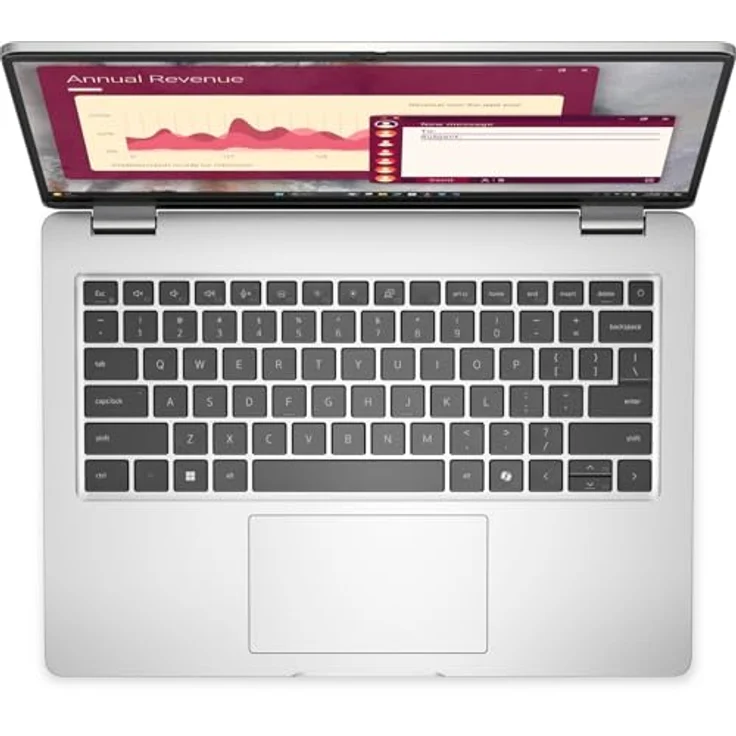 Dell Pro PC14250, Intel Core Ultra 7, 14" Full HD+ Display, 16 GB RAM, 512 GB SSD, Grau – Bild 4