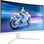 Philips Evnia 27M2C5501-27 Zoll QHD Curved Gaming Monitor, 180 Hz, 1 ms GtG, FreeSync Premium, Weiss