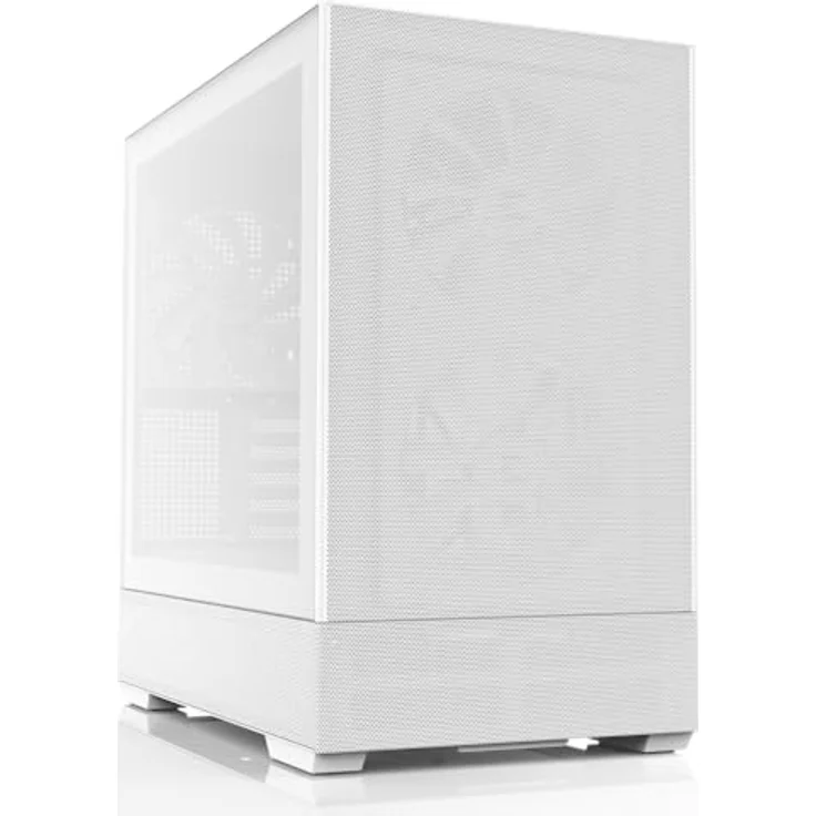 Zalman P30 AIR Mini Tower PC-Gehäuse (weiß) mit 3 x vorinstallierten 140 ARGB-Lüftern – Bild 5