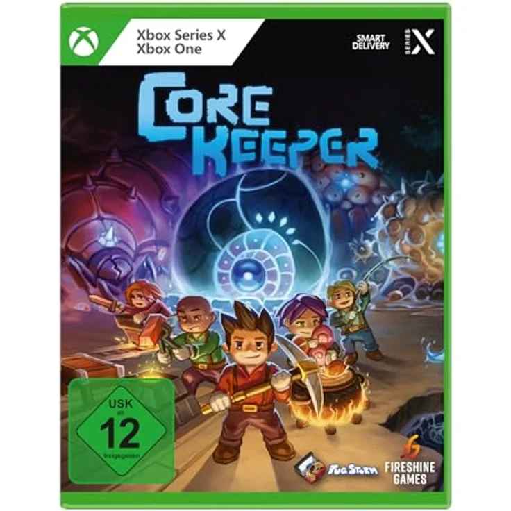 Fireshine Games Core Keeper, Xbox Series X-Games - Eine uralte Welt erkunden, Titanen bekämpfen & mit Freunden kreativ sein – Bild 1