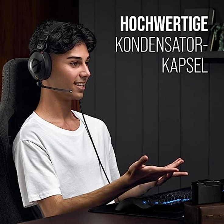 RØDE NTH-100M – Professionelles Over-Ear-Headset für Medien, Rundfunk, Podcasting, Inhaltserstellung, Streaming, Heimarbeit (Schwarz) – Bild 5