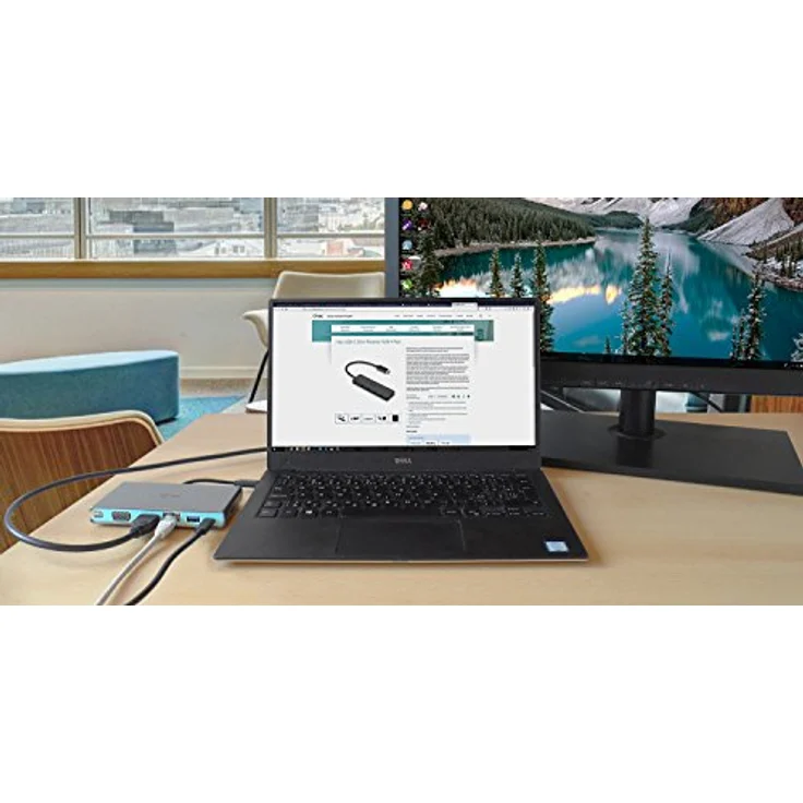 i-tec USB-C 4K Travel Docking Station –Multifunktionsadapter 1x HDMI 4K Ultra HD oder 1x VGA 1x Gigabit Ethernet, 2x USB 3.0 Port 1x USB-C Port 1x USB-C Power Delivery Port kompatible mit Thunderbolt3 – Bild 7