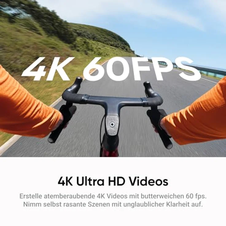 Insta360 GO Ultra Creator-Bundle, freihändige 4K Mini-Cam in Nachtschwarz, 200 Min Akku, FlowState-Stabilisierung, 10 m wasserdicht, ideal bei schwachem Licht – Bild 4