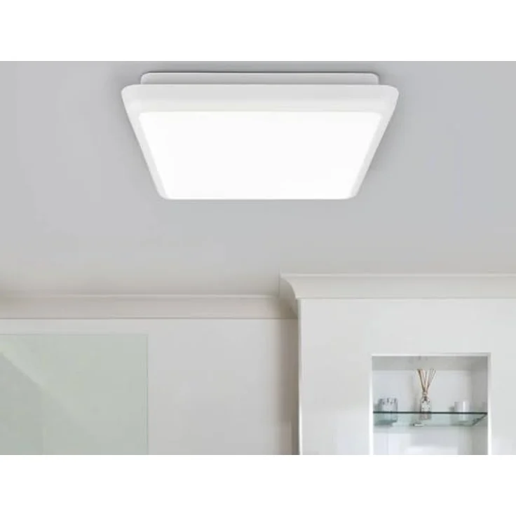 Arcchio LED Deckenleuchte 'Augustin' (Modern) in Weiß für Badezimmer (1 flammig) - Lampe mit hochwertigen Leuchtmitteln – Bild 3