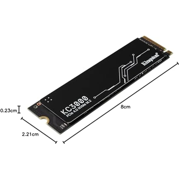 Kingston Technology KC3000 M.2 1024 GB PCI Express 4.0 3D TLC NVMe (SKC3000S/1024G) – Bild 4