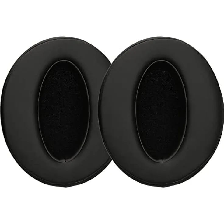 kwmobile 2X Ohrpolster kompatibel mit Sennheiser HD 4.50SE / HD 4.40BT / HD 4.30G / HD 4.20S - Kunstleder Polster für Over Ear Headphones in edler Lederoptik