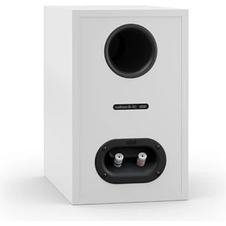 Nubert nuBoxx B-40 | Weißer Kompaktlautsprecher mit Grauer Front | 2 Wege Technik | Für Stereo-Anlage und Heimkino – Bild 3