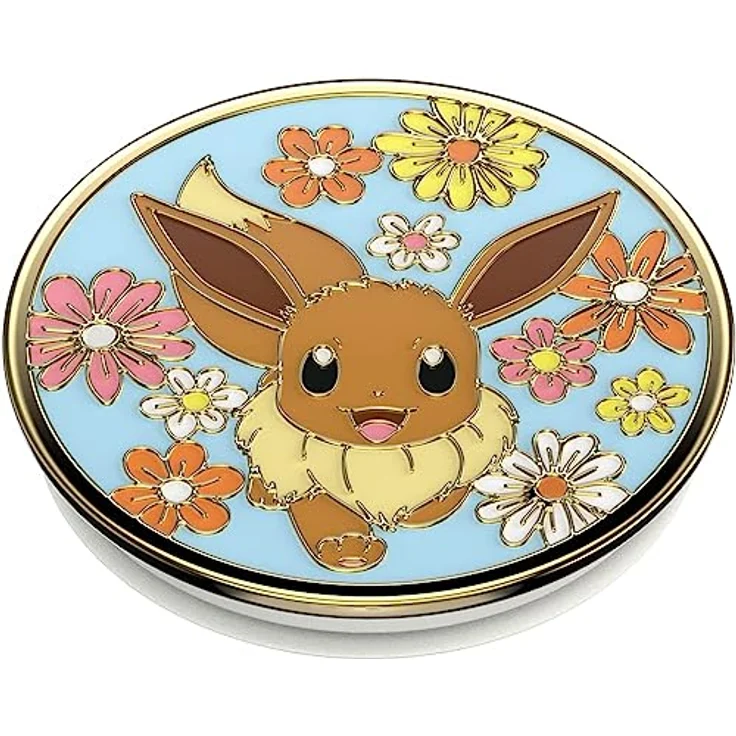 PopSockets: Handygriff mit erweiterbarem Ständer, Pop-Socket für Telefon - Pokemon Emaille Eevee - Preisvergleich – Bild 3