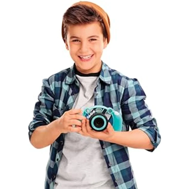 Lexibook StarCAM DJ080, Kinderkamera mit 2" LCD-Display, Foto-, Video- und Audiofunktionen, 32GB SD-Karte, 15 Filter und 5 Spiele – Bild 4