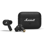Marshall Motif II ANC – True Wireless Active Noise Cancelling Bluetooth-Kopfhörer, Ohrhörer, 30 Stunden Spielzeit – Schwarz